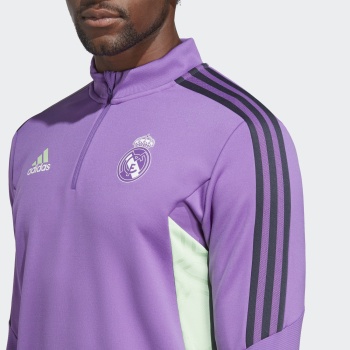 Real Madrid Condivo 22 Training Top Active Purple Football Shirt