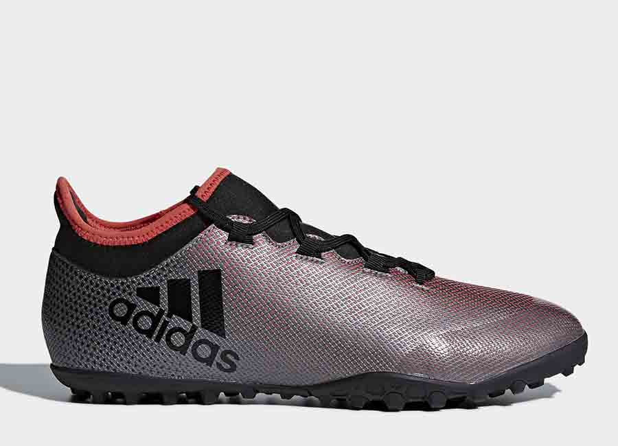 Adidas X Tango 17.3 TF Cold Blooded - Grey / Core Black / Real Coral