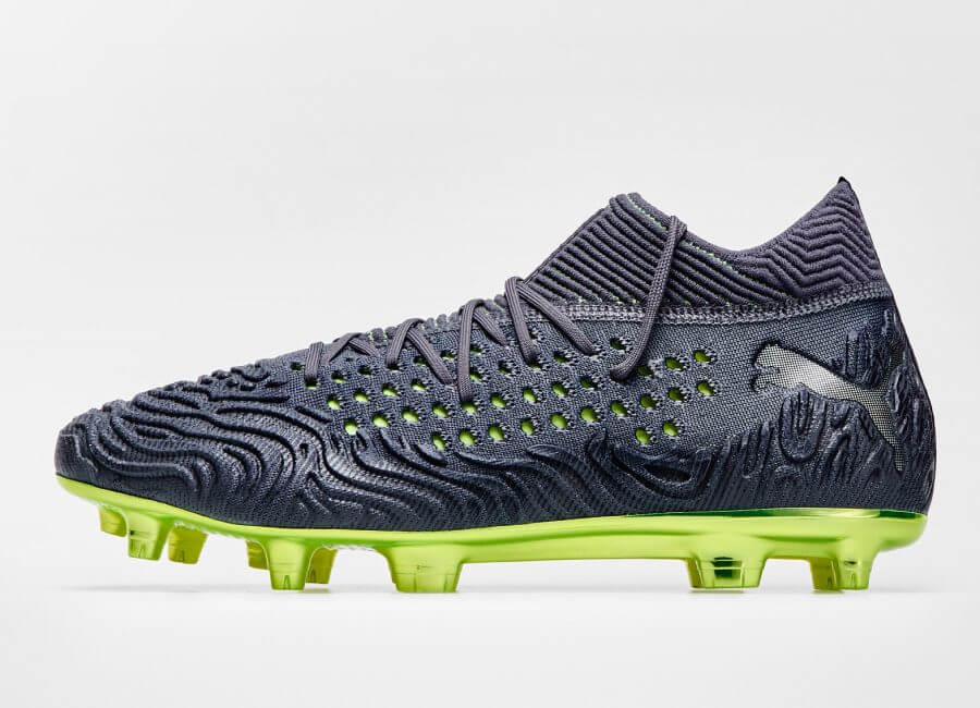 Puma Future 19.1 Ltd Edition FG/AG Alter Reality - Aged Silver / Charcoal Grey / Fizzy Yellow #footballboots #pumafootball
