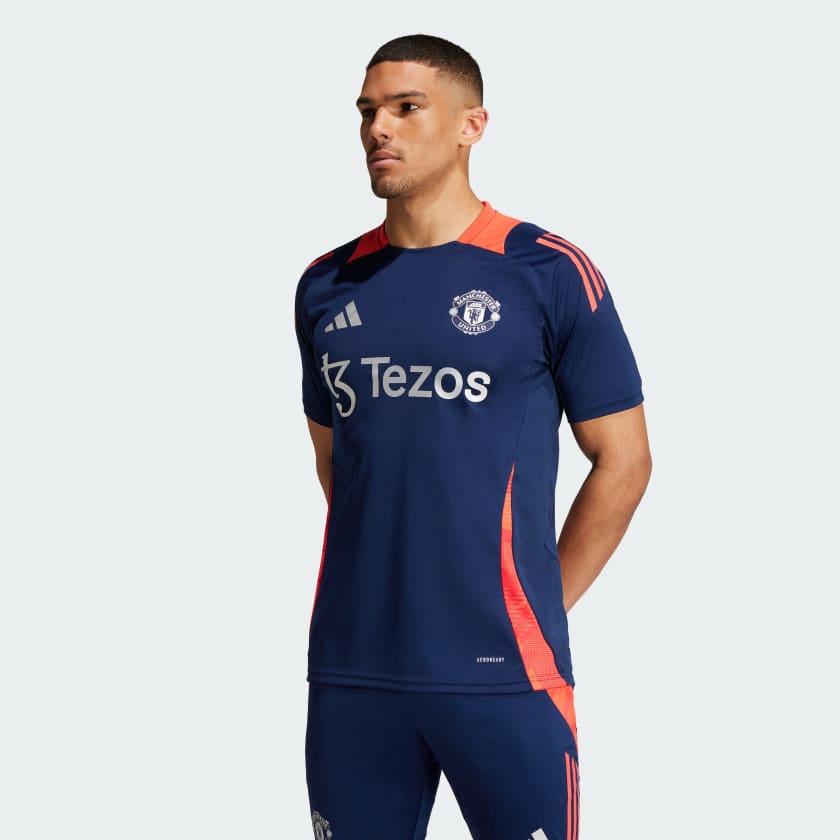 Adidas Manchester United Tiro 24 Training Jersey Night Indigo