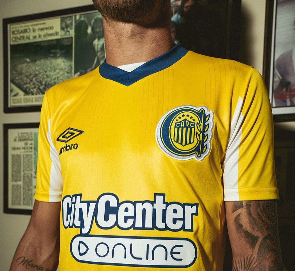 Rosario Central 2023 Umbro Away Kit Football Shirt Culture Latest