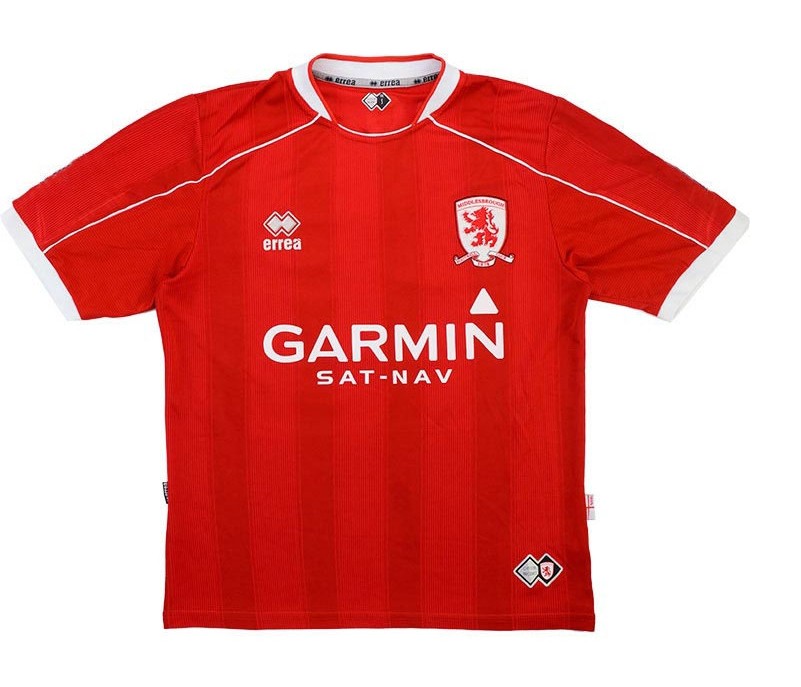 Middlesbrough New Errea Football Kits Football Shirt Culture