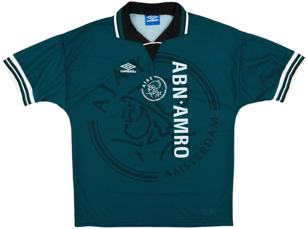 Ajax 1995-96 Away Shirt · A 90s Umbro classic from the Champions League Final Season