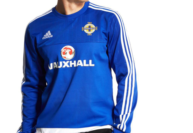 Adidas Northern Ireland Sweatshirt - Blue