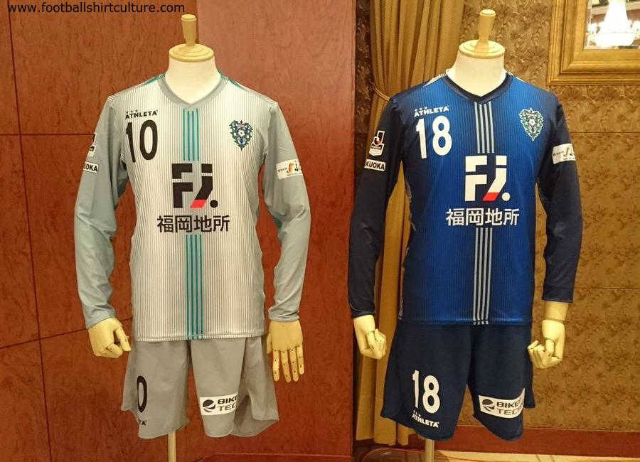 Avispa Fukuoka 2017 Athleta Home and Away Kits