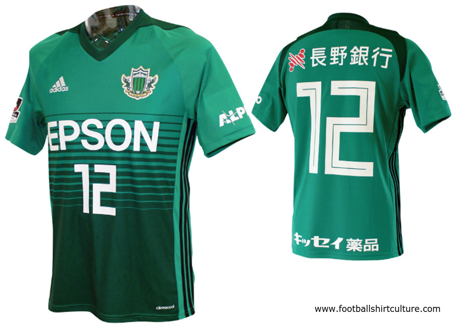 Matsumoto Yamaga 2018 Adidas Home Kit - Football Shirt Culture - Latest ...