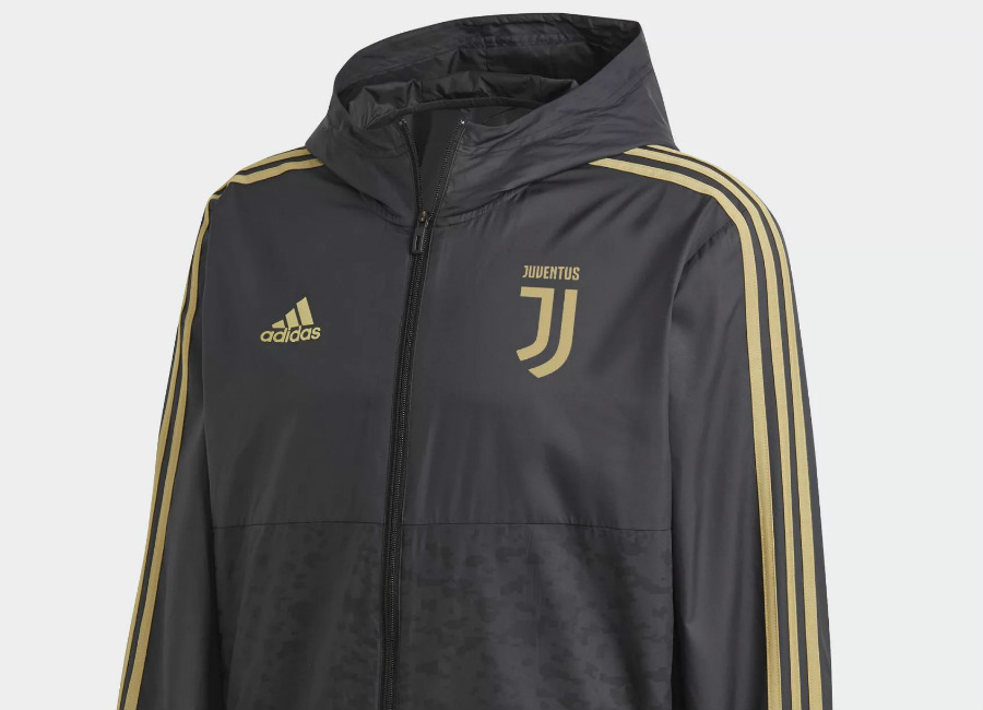 Adidas Juventus 2018-19 Windbreaker - Black