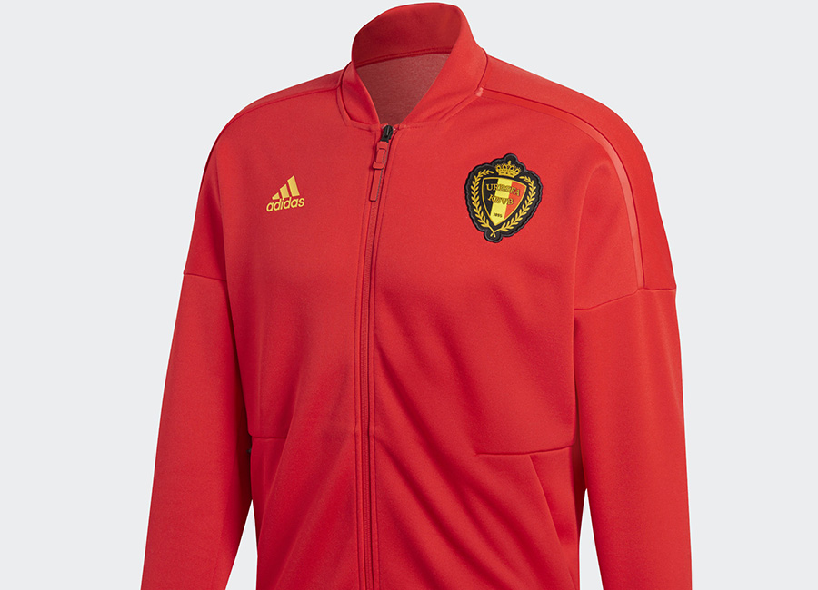 Belgium 2018 Adidas Z.N.E. Jacket - Vivid Red