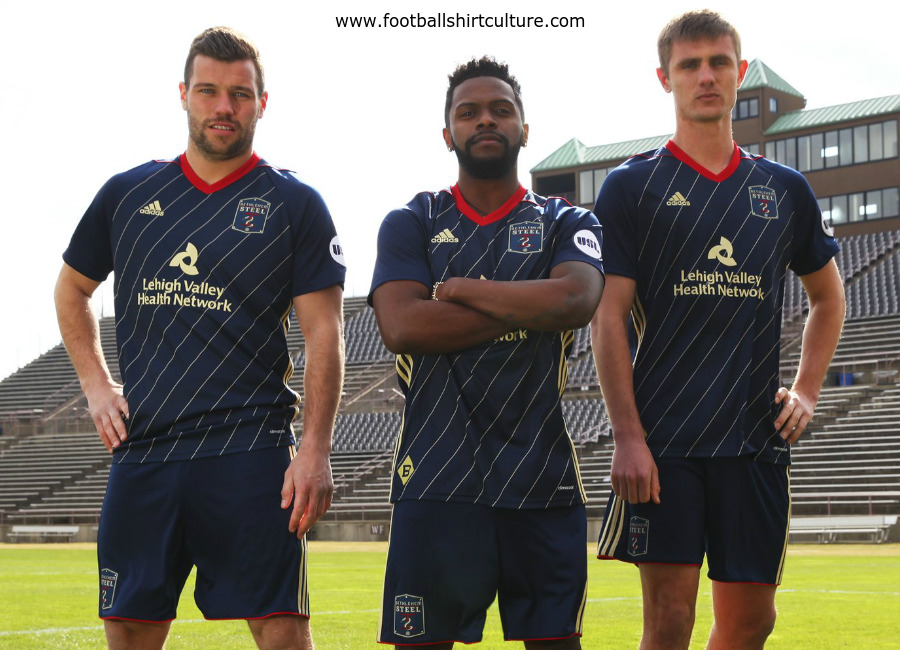 Bethlehem Steel 2018 Adidas Home Kit