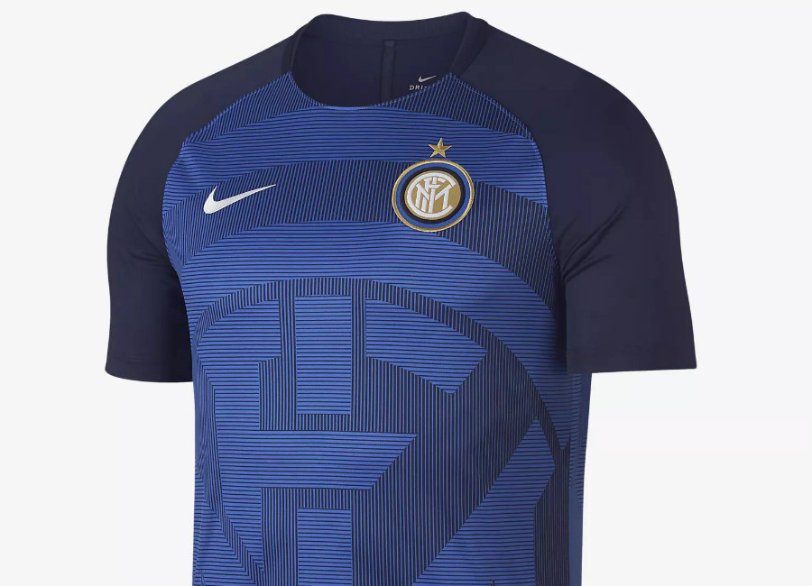 Inter Milan Dri-FIT Squad Nike Football Top - Game Royal / Obsidian / White