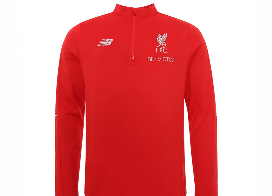 Liverpool 18/19 New Balance Training Hybrid Sweater - Red