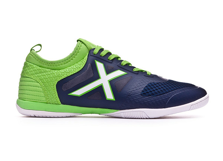 Munich Tiga - Navy Blue / Green Fluor 