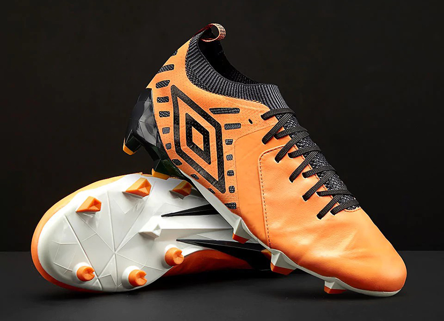 Umbro Medusae II Elite FG - Papaya / Black / White