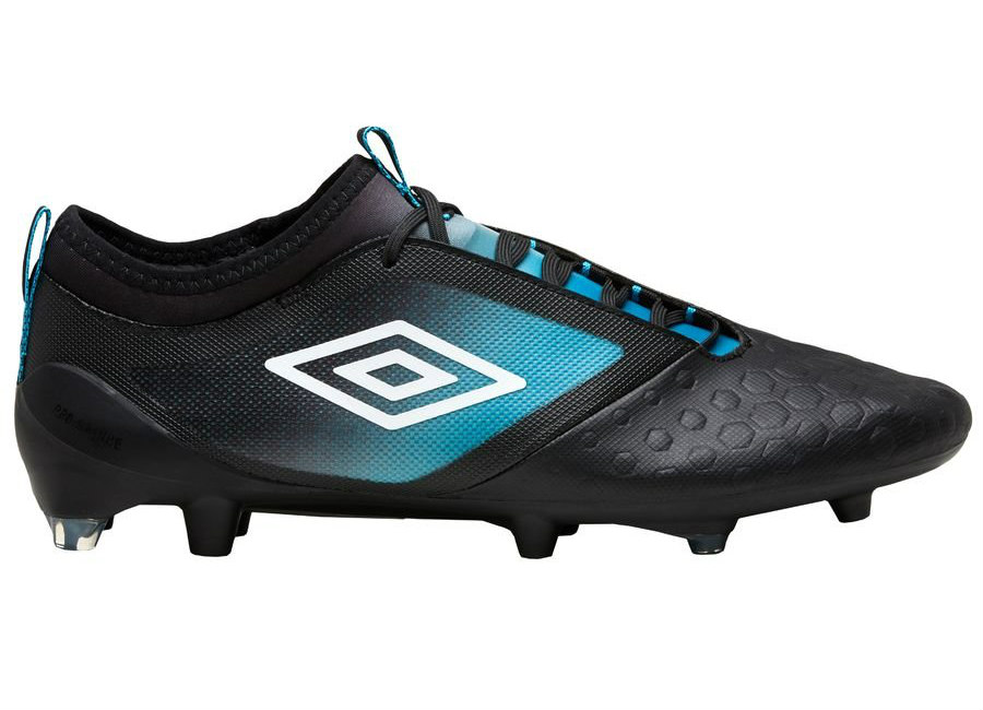 Umbro UX Accuro 2 Pro FG - Black / White / Caribbean Sea