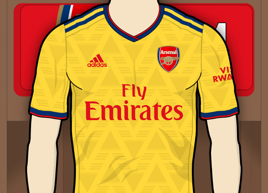 arsenal away shirt 2019 2020