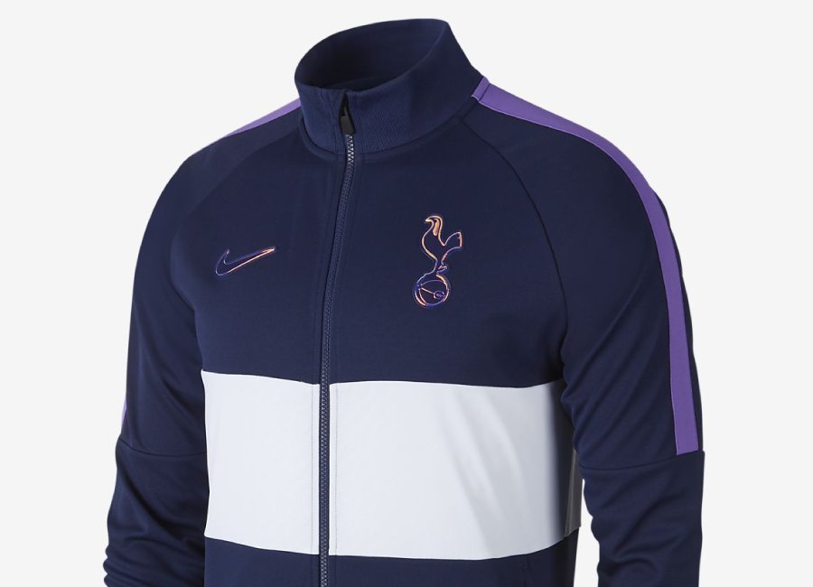 Tottenham Hotspur Jacket - Binary Blue / White / Action Grape / Binary Blue #TottenhamHotspur #thfc #nikefootball