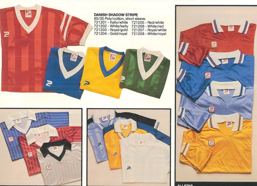 1985 Patrick Catalogue Pages #footballboots #footballkits