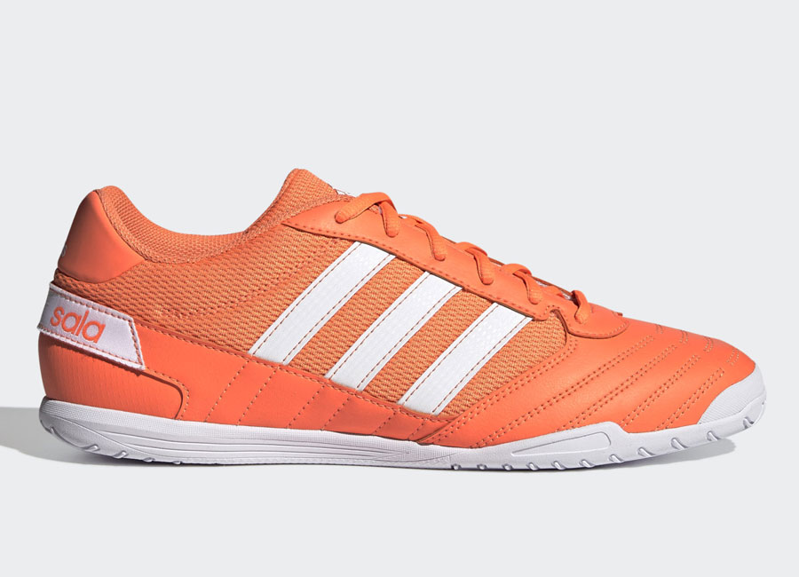 Adidas Super Sala - Screaming Orange / Cloud White / Screaming Orange #futsal #adidasfootball