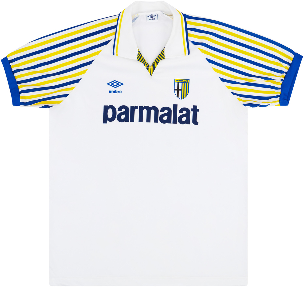 Parma 1990-91 Home Shirt - Football Shirt Culture - Latest Football Kit ...