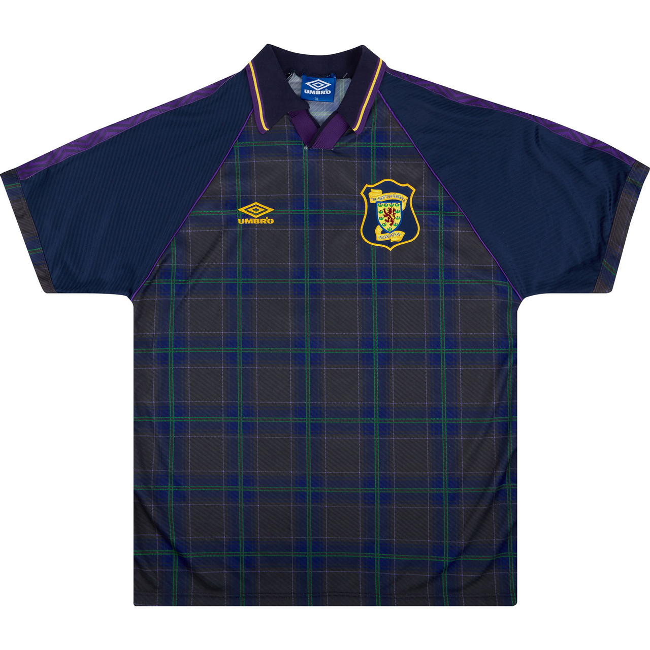 Scotland 1995 Match Worn Home Shirt - Football Shirt Culture - Latest ...