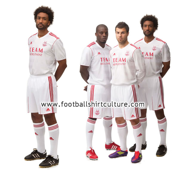 Aberdeen 11/12 Adidas Away Football Shirt