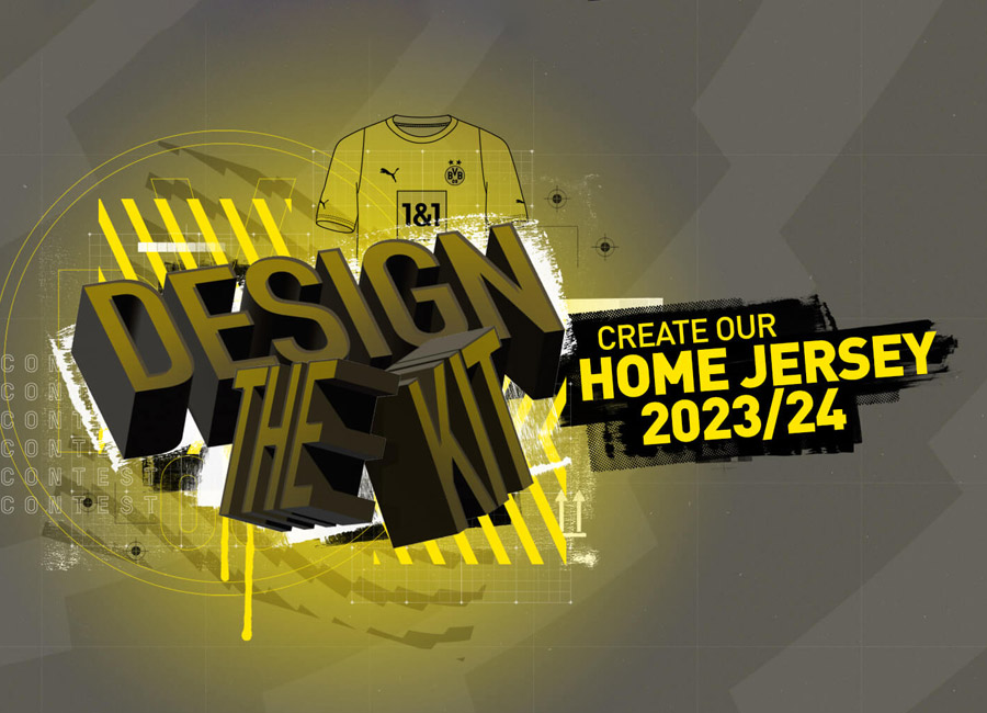 Design the Borussia Dortmund 2023-24 Home Shirt #BorussiaDortmund #bvb #kitdesign