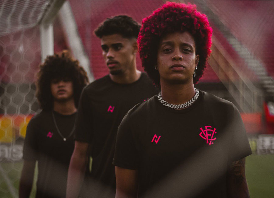 EC Vitória 2021 Negô Pink October Shirt #ECVitória #SouNego #PinkOctober