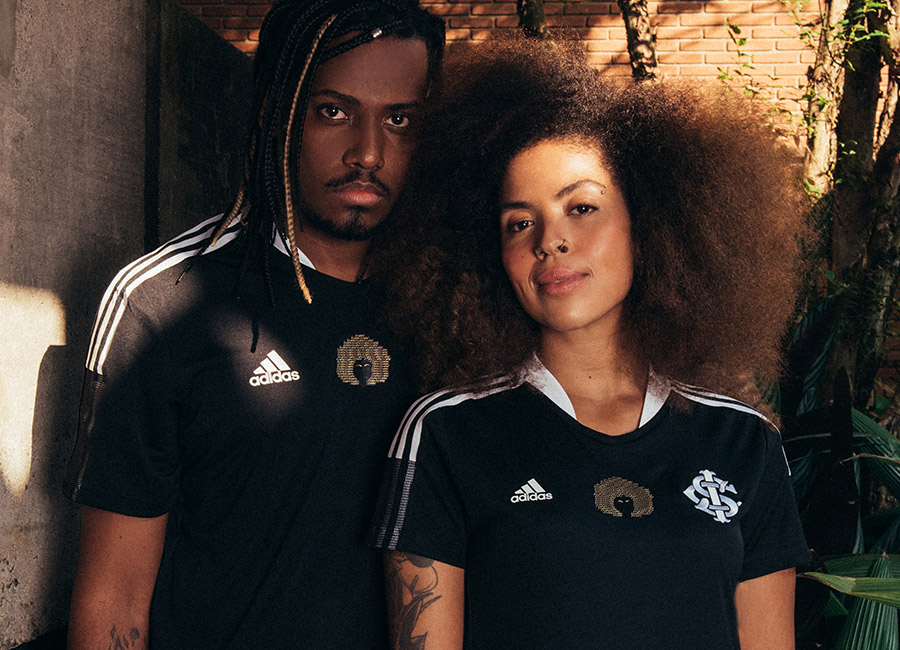 Internacional 2021 Adidas “Black Excellence" Shirt #VamoInter #SCInternacional #adidasfootball