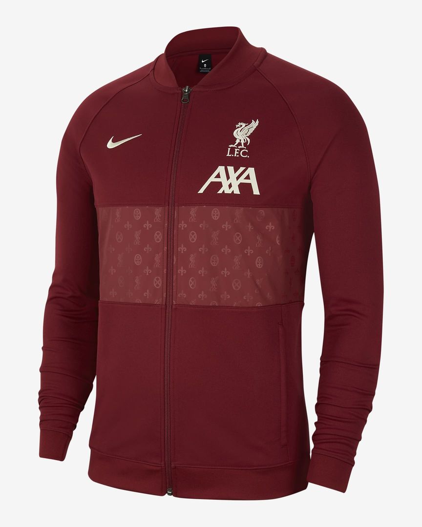 Liverpool FC 21/22 Football Tracksuit - Team Red / Fossil