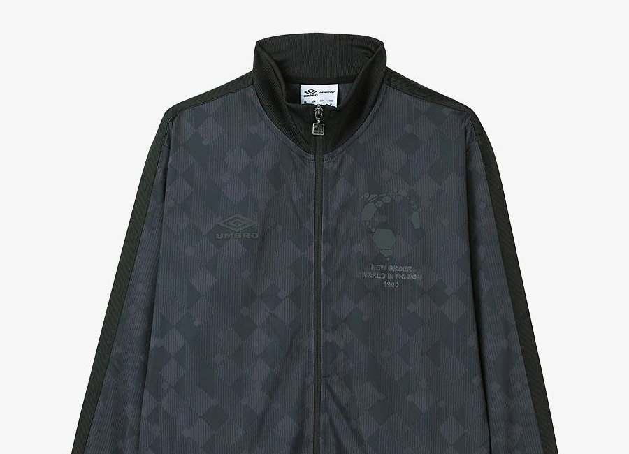 Umbro New Order Celebration Jacket - Black / Black #NewOrder #umbro