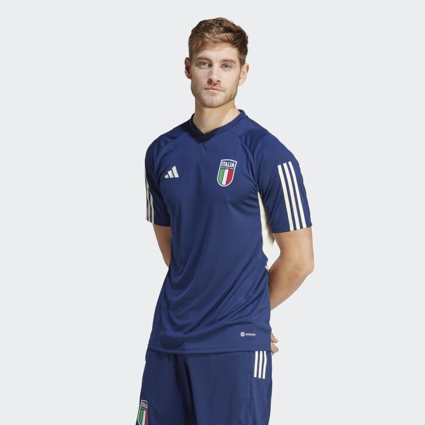 Italy Tiro 23 Training Jersey - Dark Blue