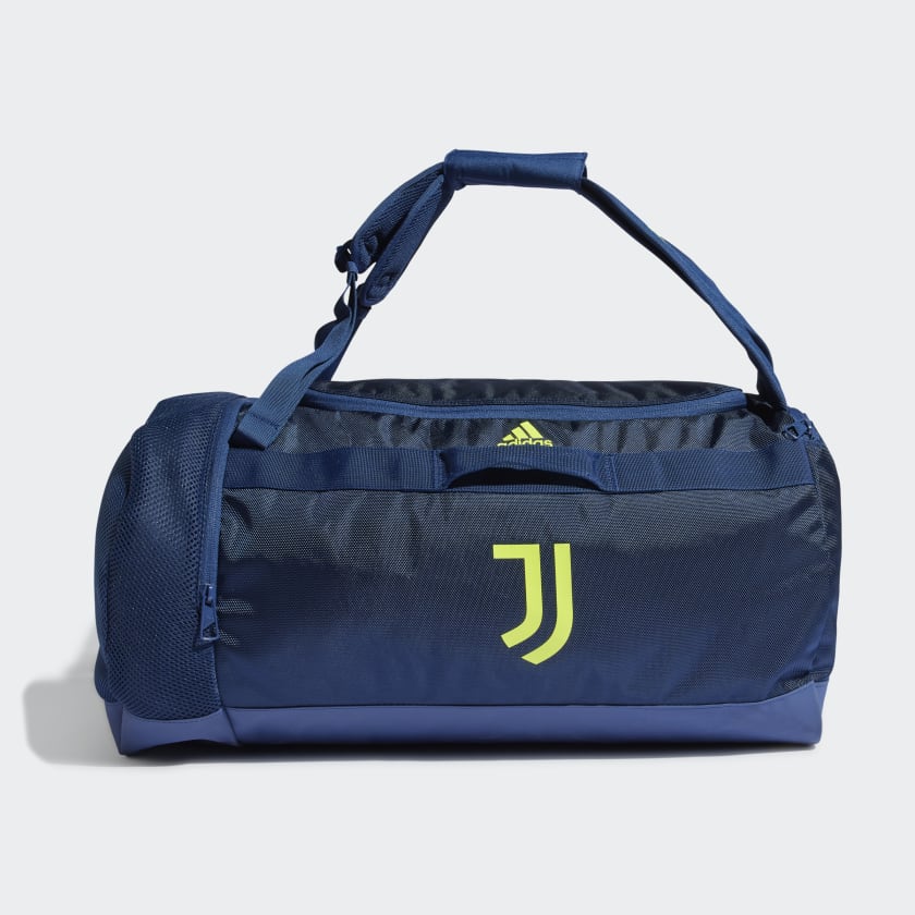 Juventus Duffel Bag Medium - Mystery Blue / Active Teal / Semi Solar Slime