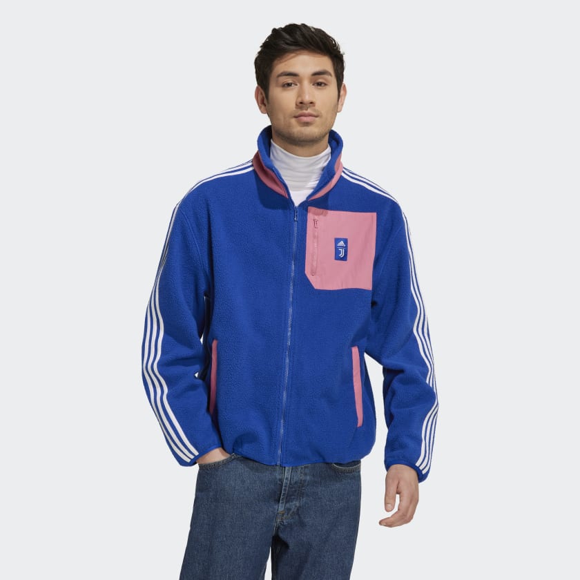 Juventus Lifestyler Fleece Jacket - Collegiate Royal