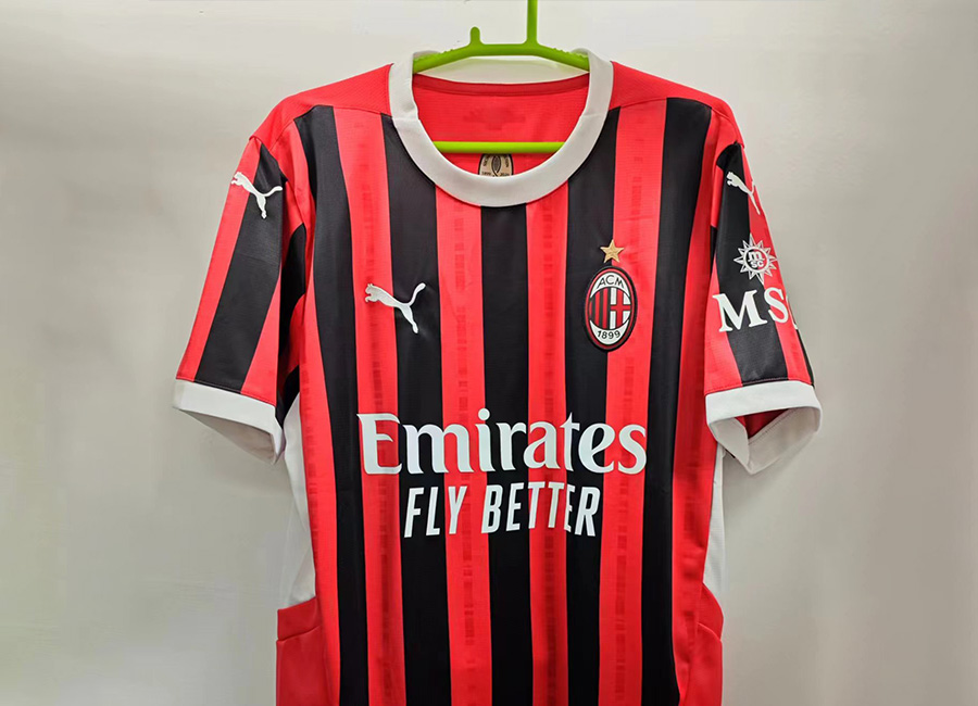 AC Milan 2024-25 Home Shirt Leaked