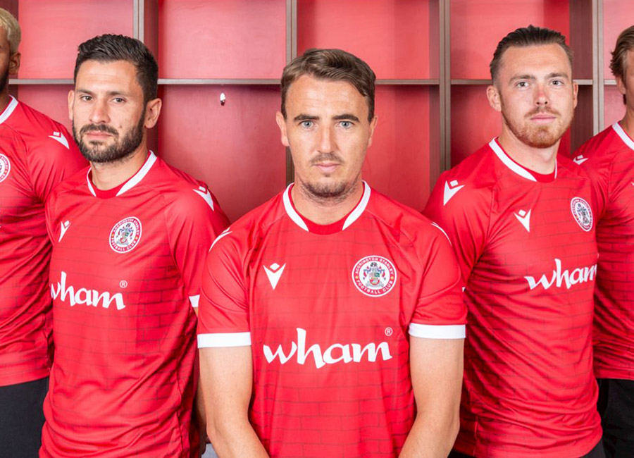 Accrington Stanley 2023-24 Macron Home Kit