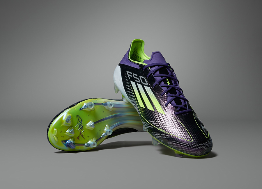 Adidas F50 Elite Fast Reborn FG - Purple / Cloud White / Lucid Lemon