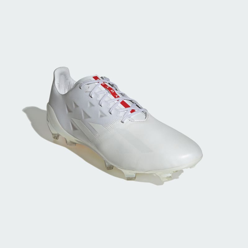 Adidas X Crazyfast Luxury.1 FG - White / Clear Grey / Red