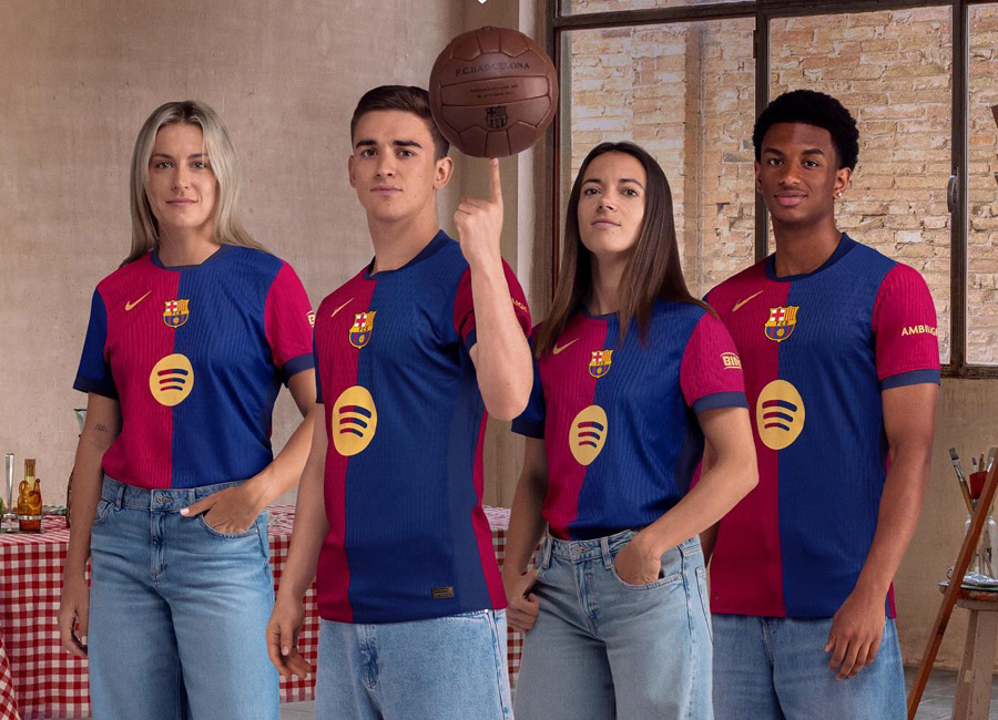 Barcelona 24/25 Nike Home Kit