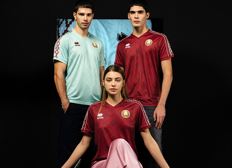 Belarus 2024-26 Erreà Home and Away Kits