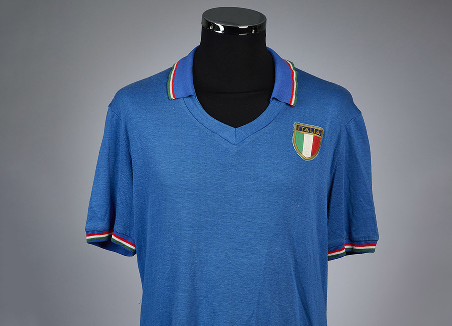 Bruno Conti's Italy 1982 World Cup Shirt