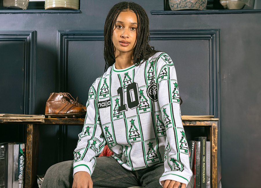 CFS Naija Football Christmas Jumper