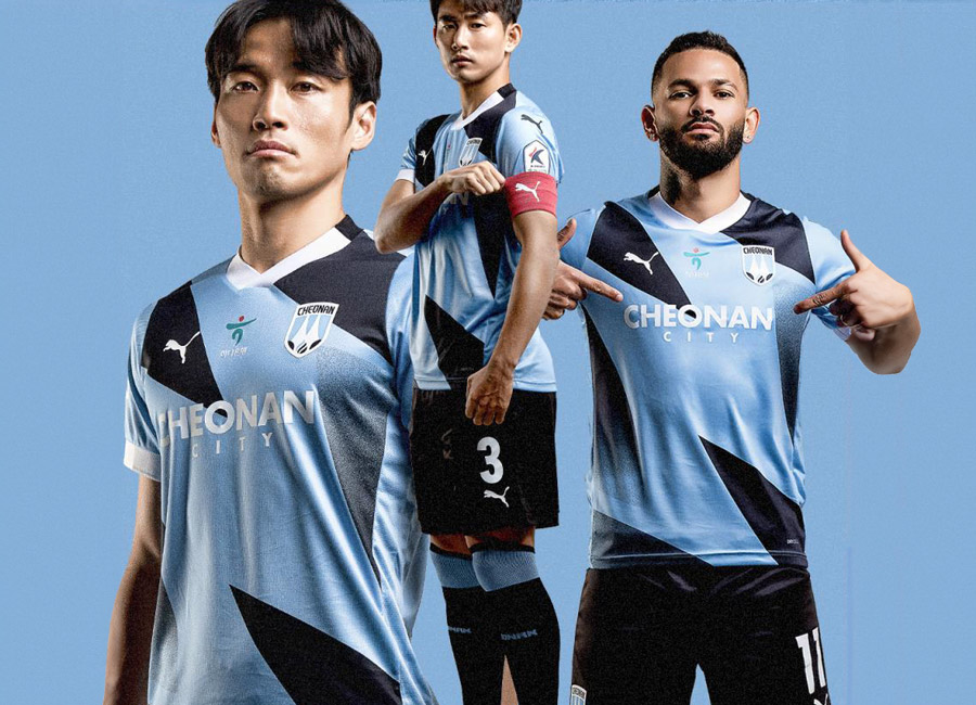 Cheonan City 2024 Puma Home and Away Kits - Football Shirt Culture ...