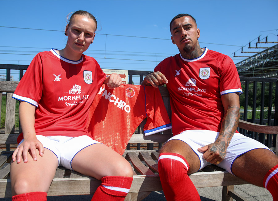 Crewe Alexandra 2023-24 FBT Home Kit