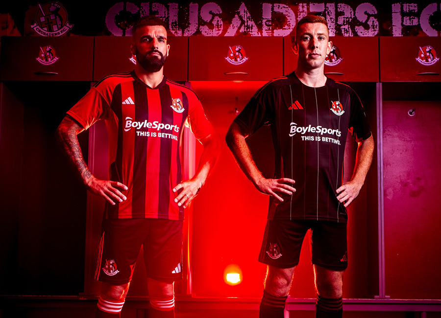 Crusaders 24/25 Adidas Home and Away Kits