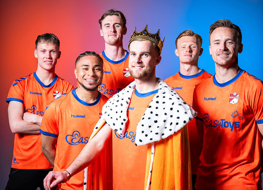 FC Emmen 2024 Hummel Oranje Kit