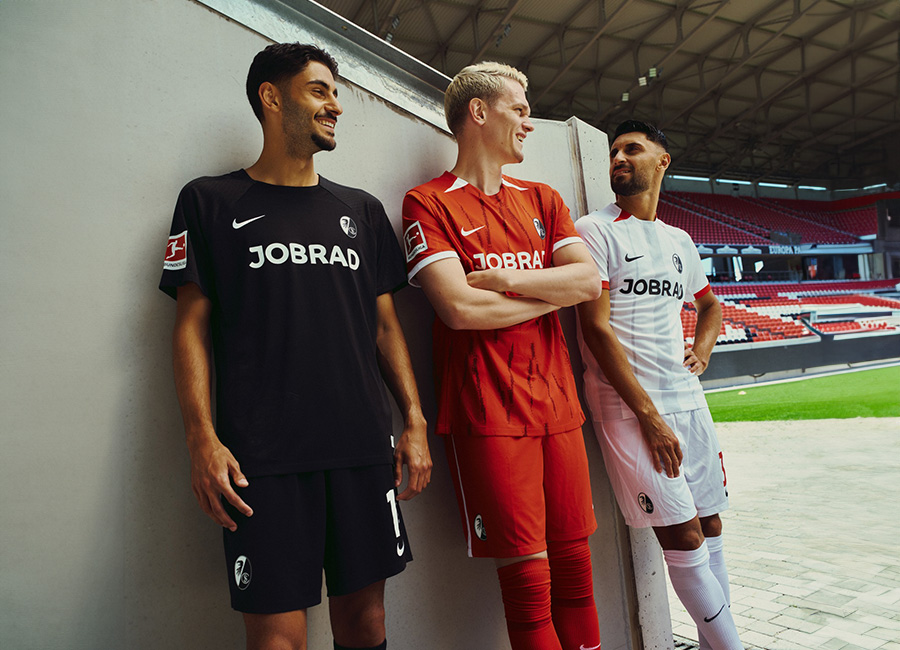 Freiburg 24/25 Nike Home Away and Third Kits