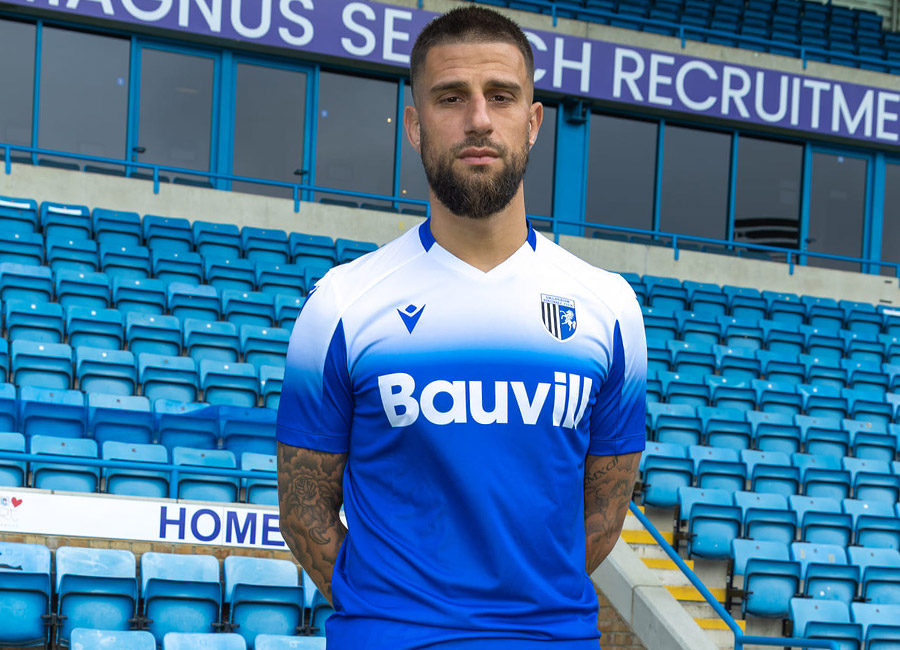 Gillingham 2023-24 Macron Home Kit