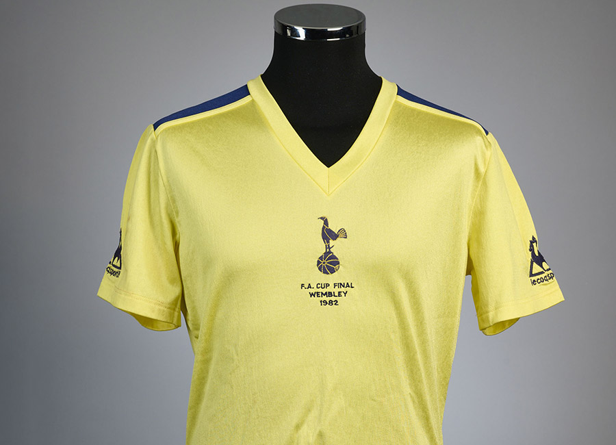 Graham Roberts' 1982 Tottenham Hotspur FA CUP Final Shirt