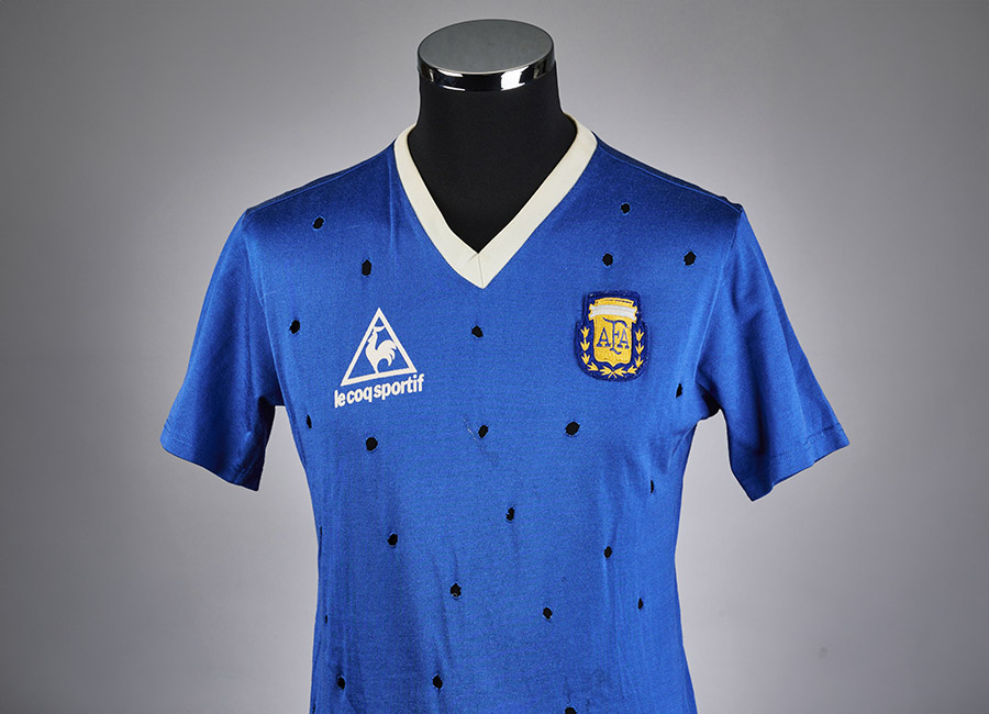 Jorge Burruchaga Argentina 1986 World Cup Shirt