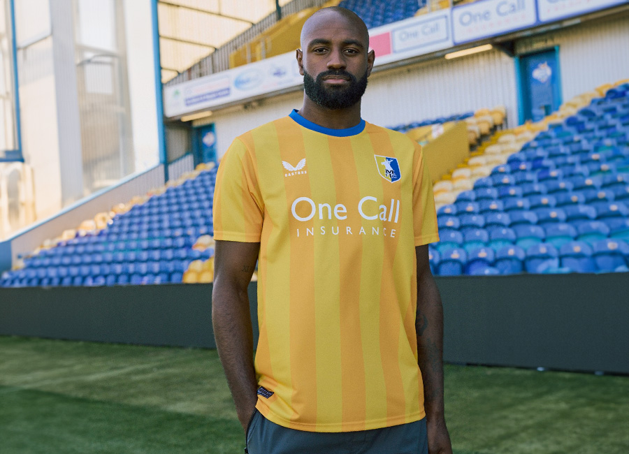 Mansfield Town 24/25 Castore Home Kit